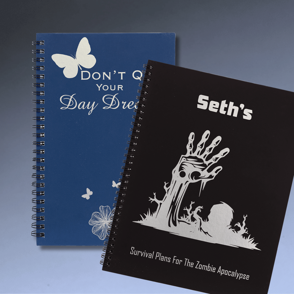 Personalized Spiral Bound Notebooks
