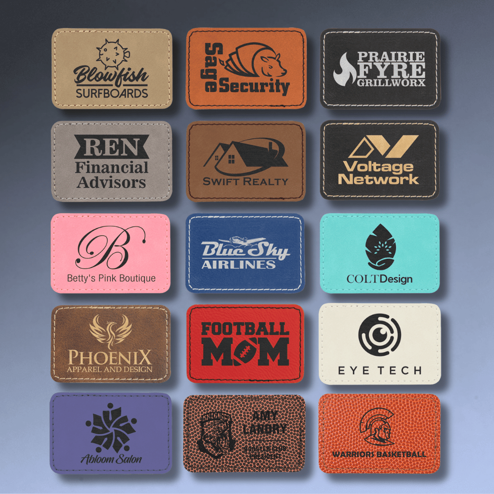 Self-Adhesive Patches with Engraved Personalization - Heat Transfer