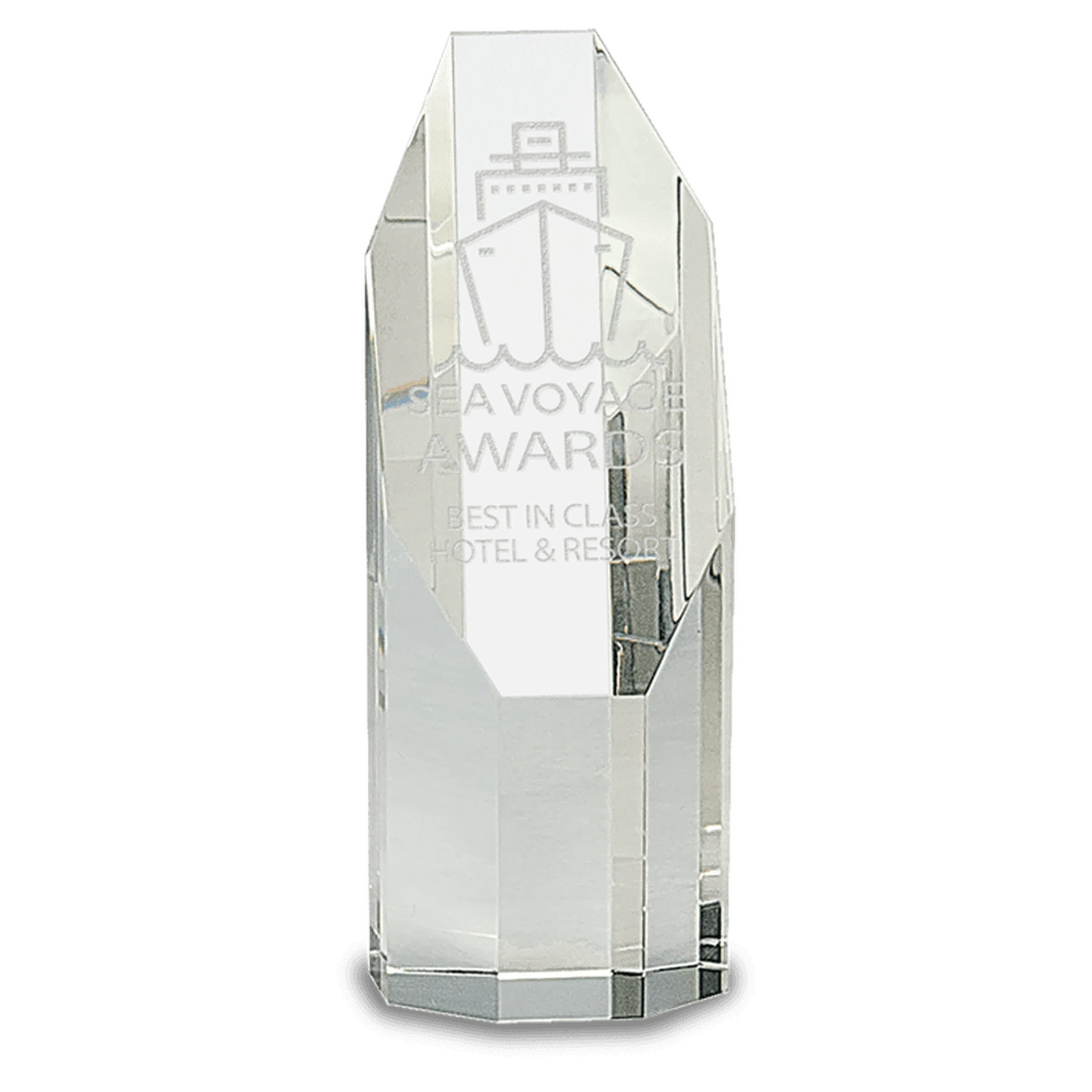 Optic Crystal Octagon Tower
