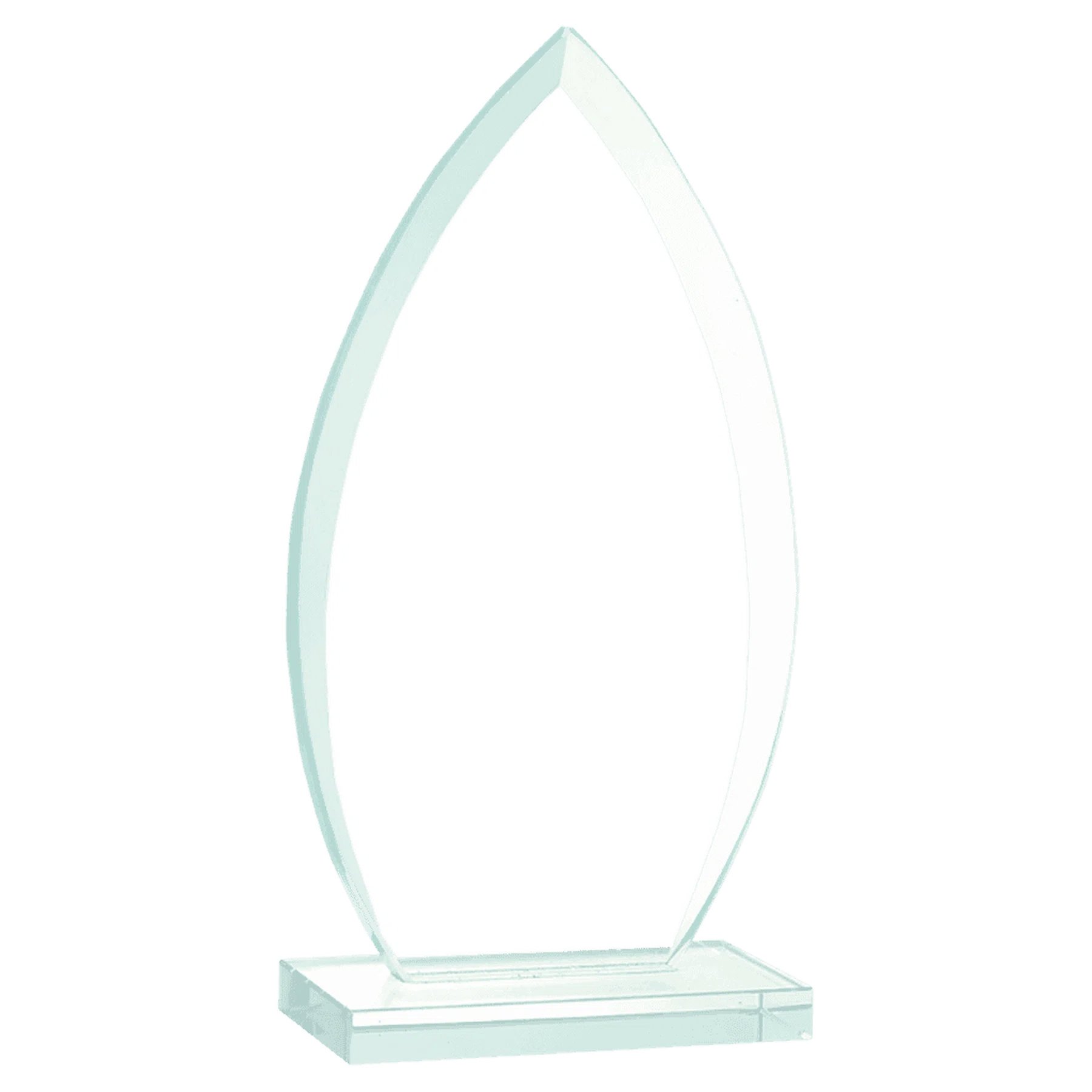 Oval Jade Glass Award