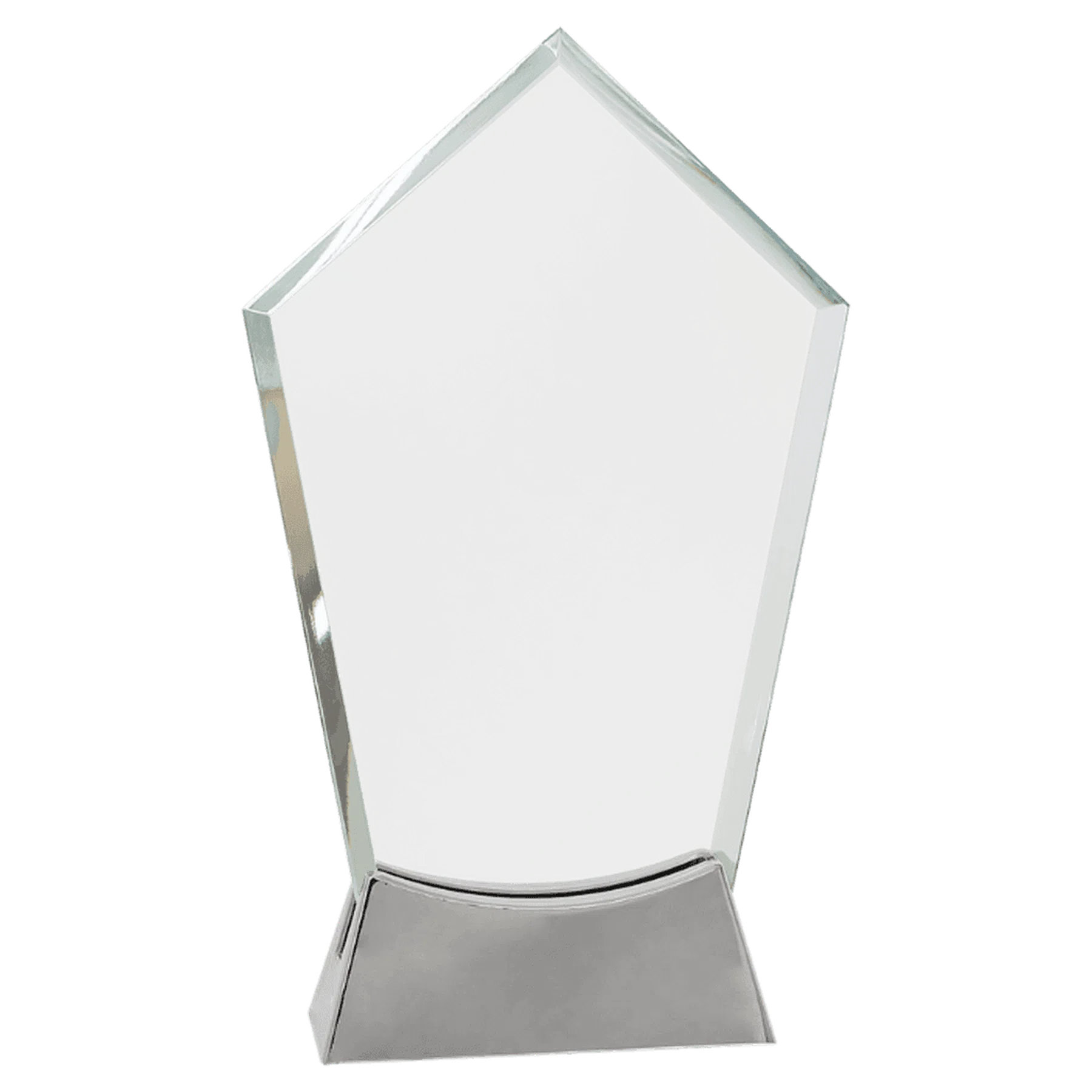 Peak Platinum Glass with Full Metal Base