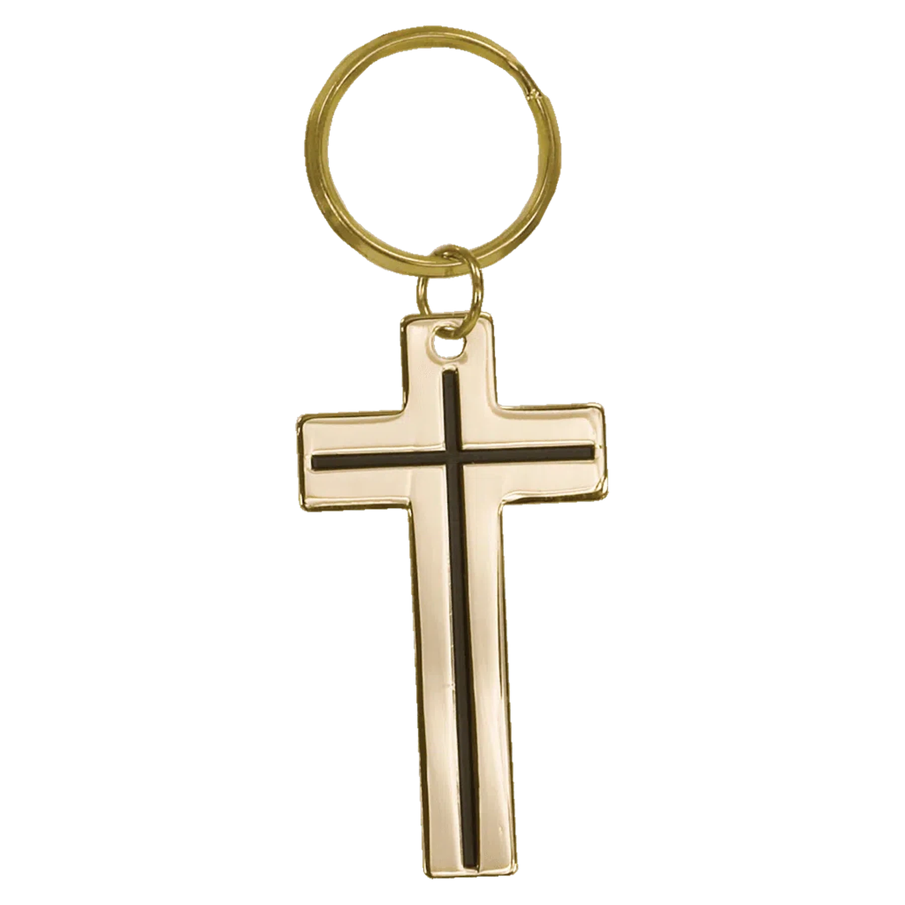 Personalized Commemorative Gold Brass Keychains