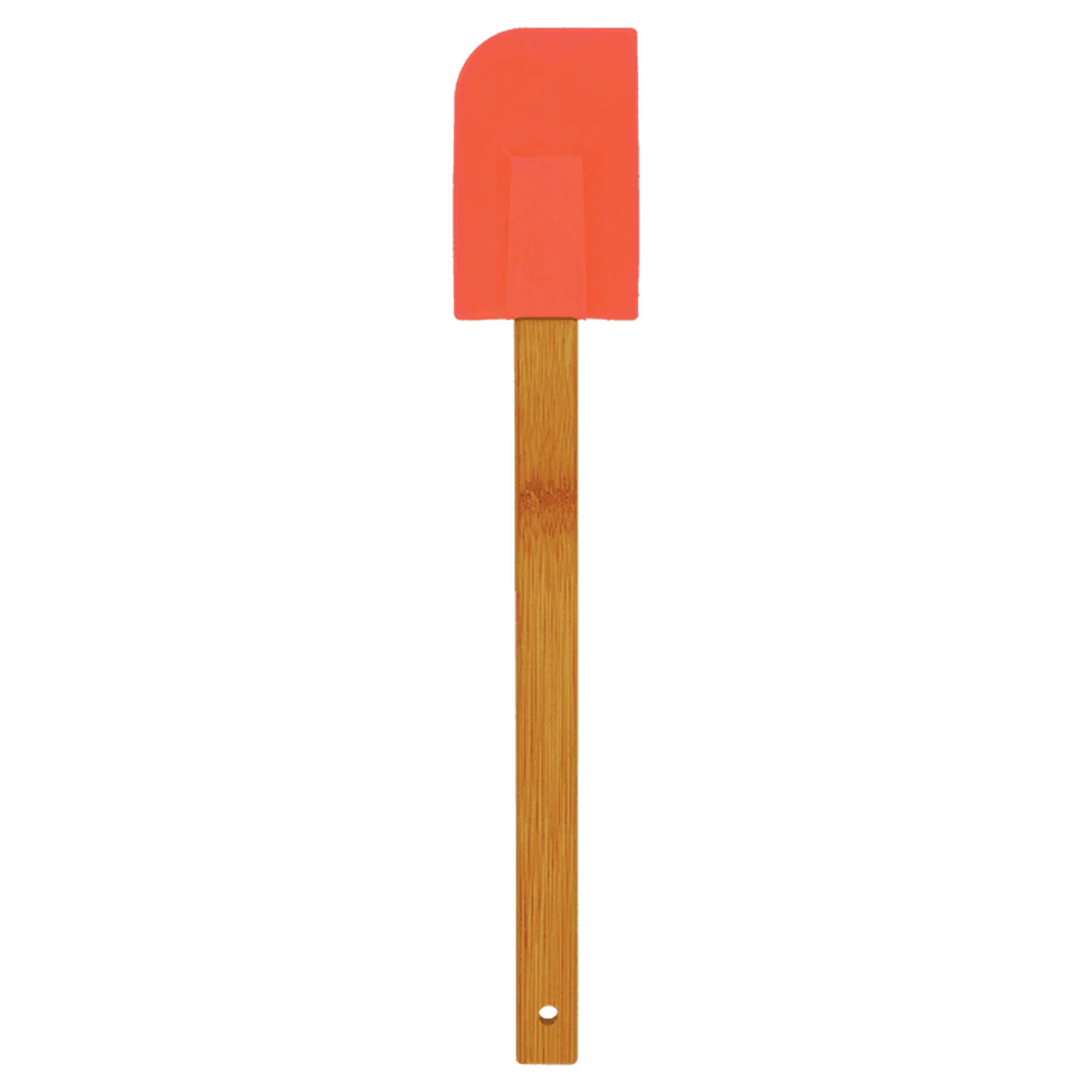 Silicone Spatula with Bamboo Handle (Various Colors)