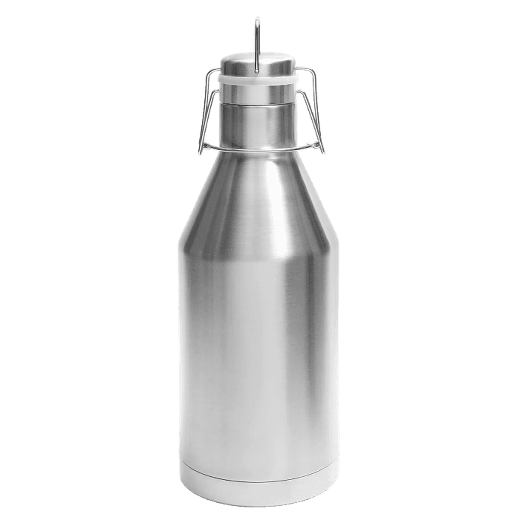 Stainless Steel Polar Camel 64 oz. Vacuum Insulated Growler with Swing-Top