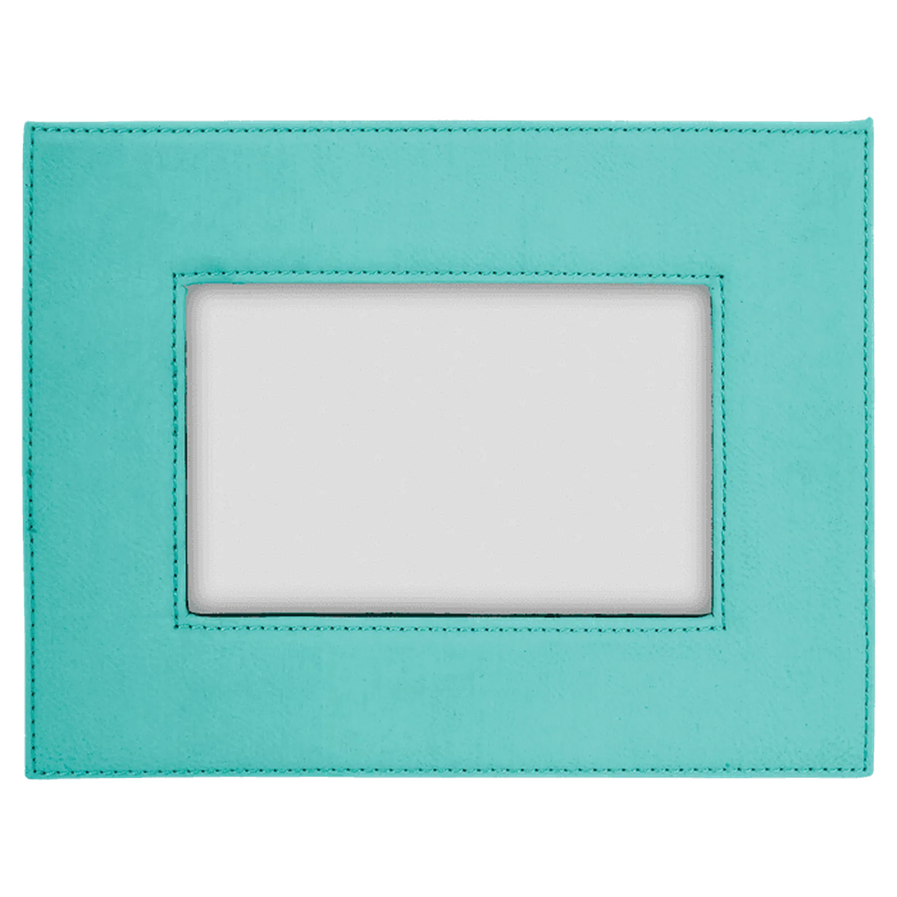 Teal Leatherette Picture Frame (Various Sizes)