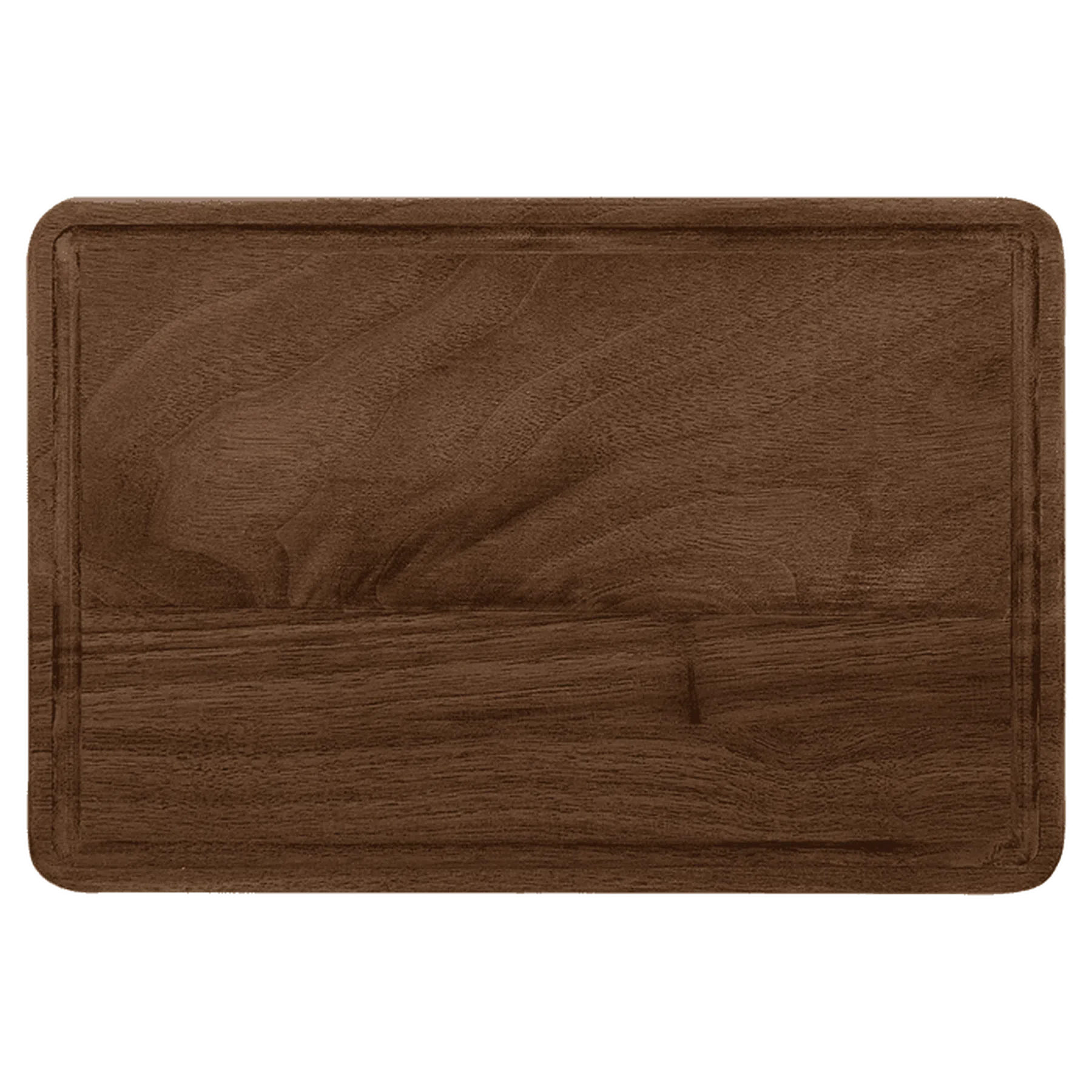 Walnut Cutting Board with Drip Ring (Various Sizes)