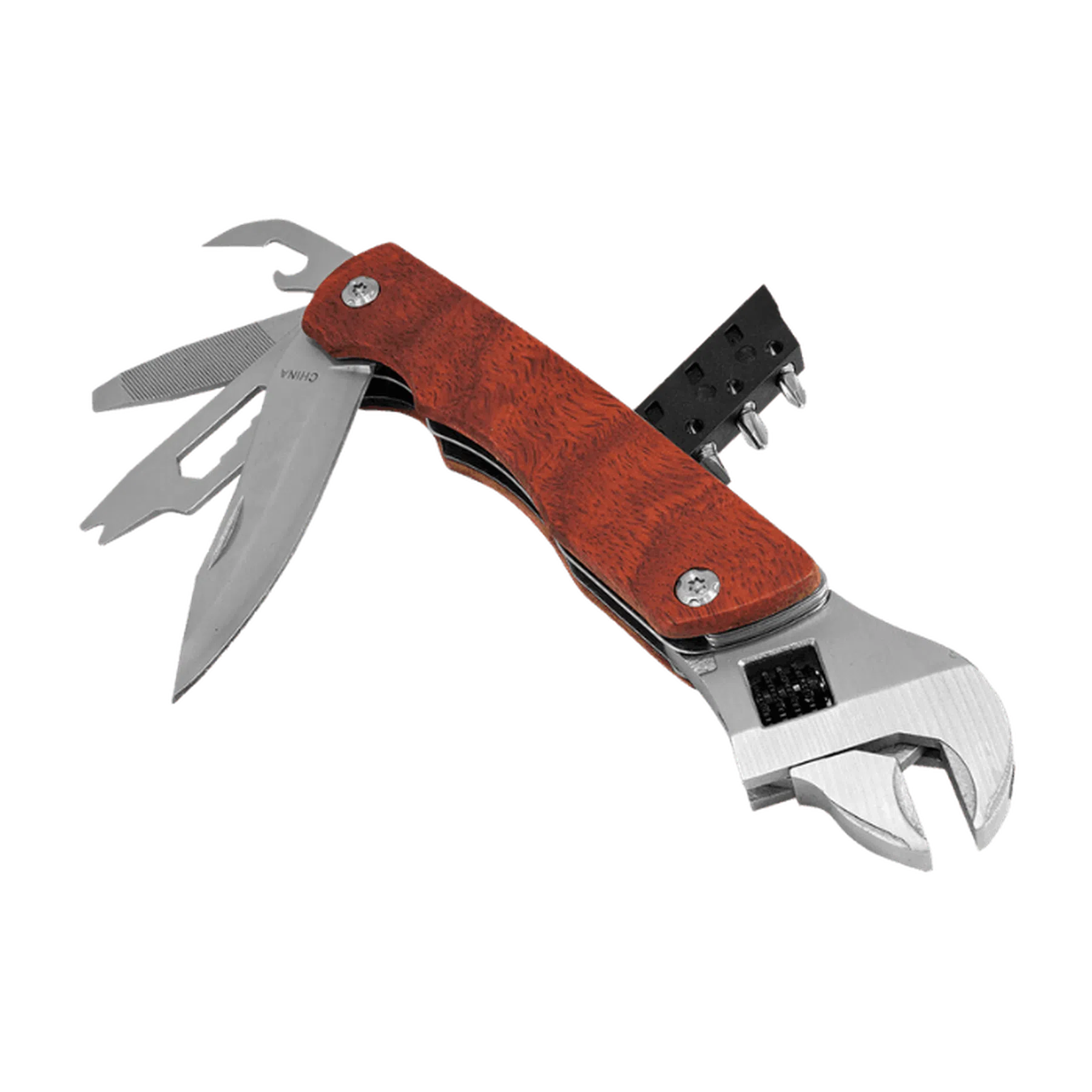 Wrench Multi-Purpose Tool with Carry Pouch