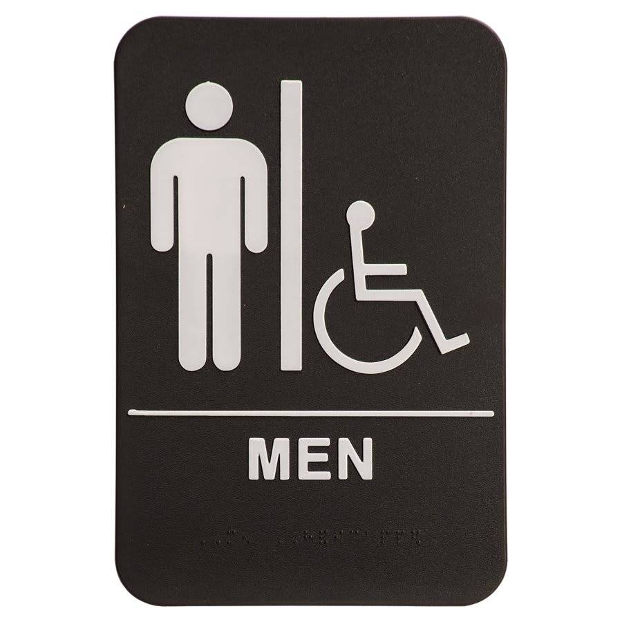 ADA Compliant Signs - Restroom and Access Signs with Braille - LightForce Laser Engraving, LLC