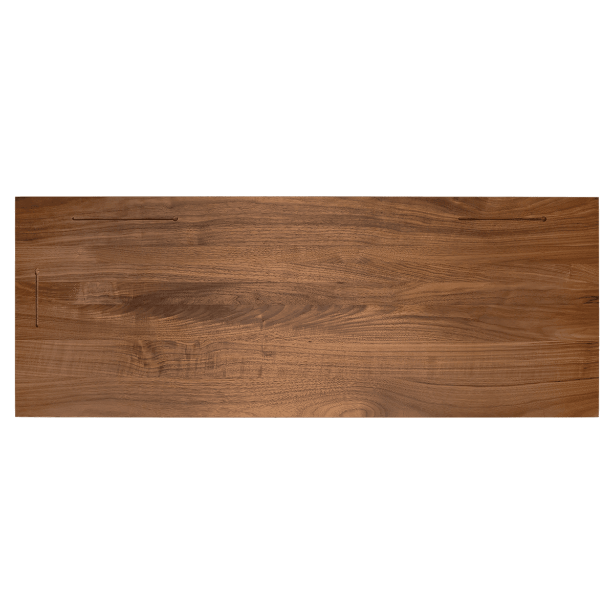 American Walnut Step - Edge Wood Plaque Boards for Custom Recognition - 16" x 42"