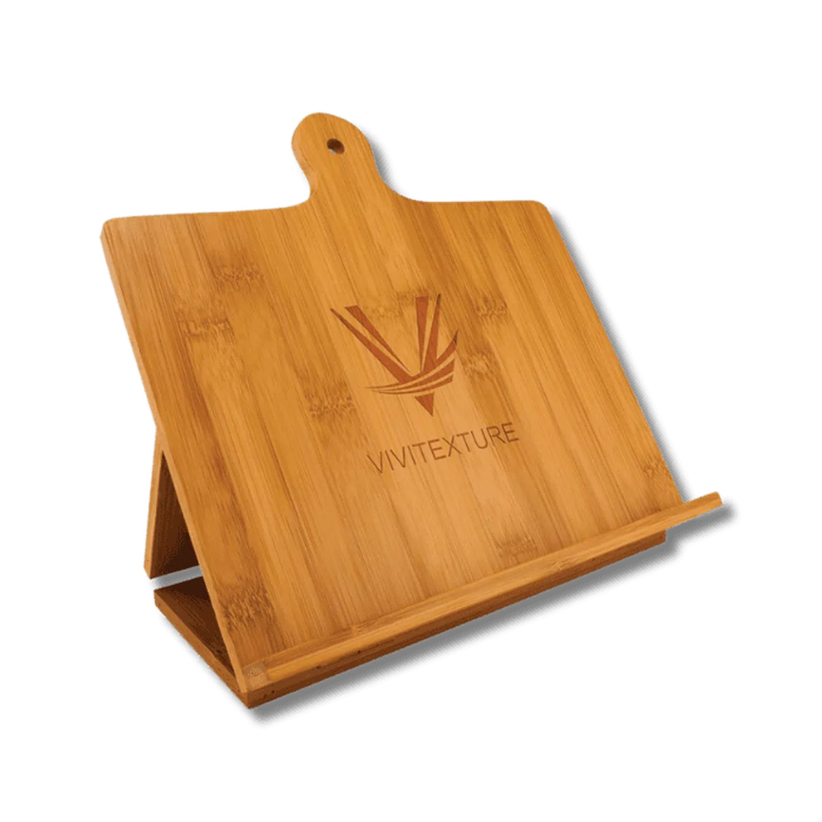 Bamboo Chef's Easel (Various Sizes) - LightForce Laser Engraving, LLC