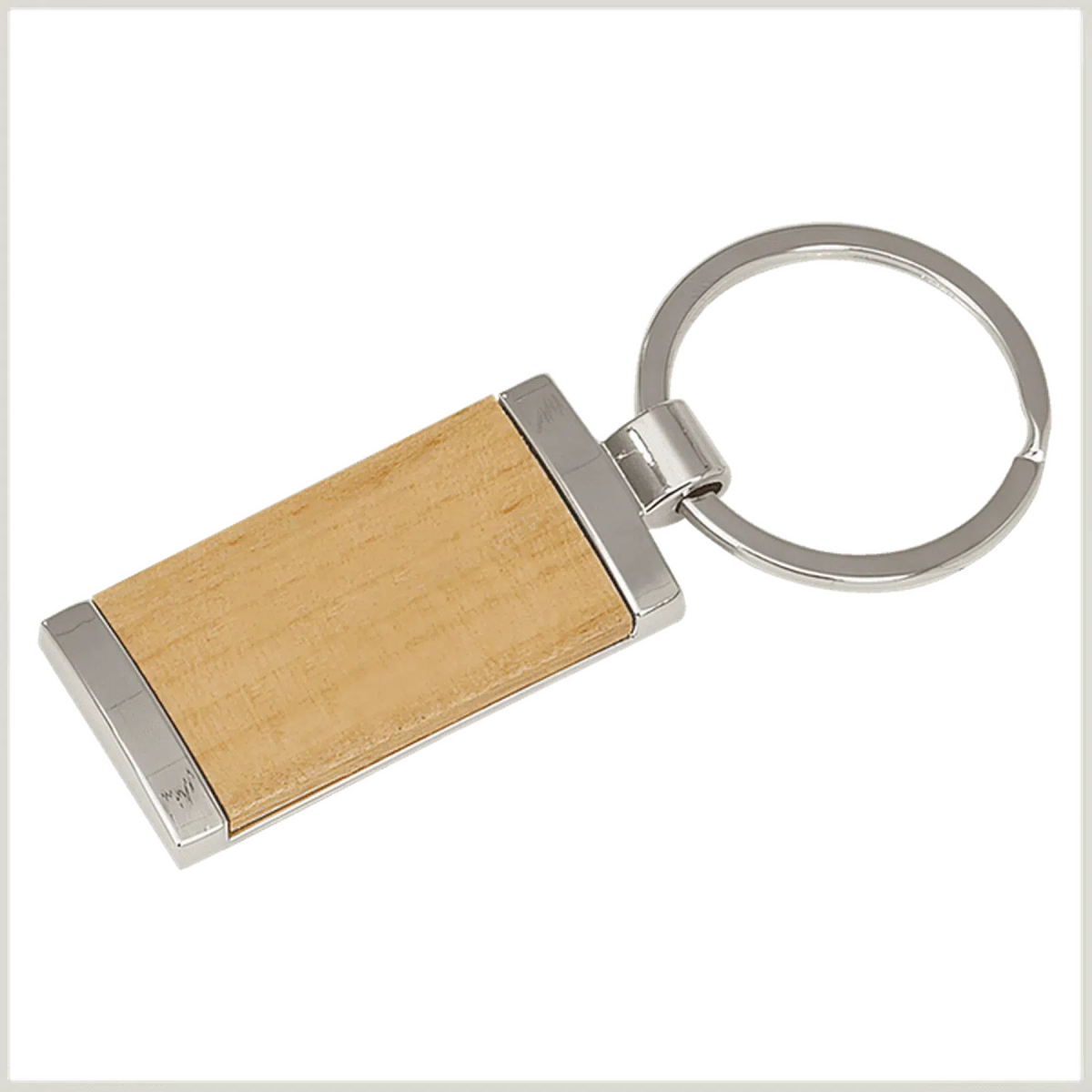 Beechwood Keychain (Various Styles) - LightForce Laser Engraving, LLC