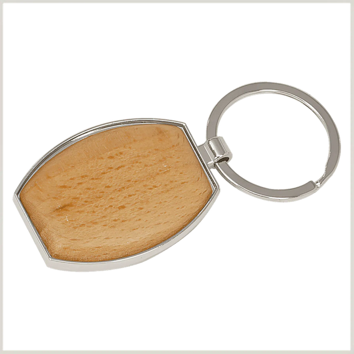 Beechwood Keychain (Various Styles) - LightForce Laser Engraving, LLC