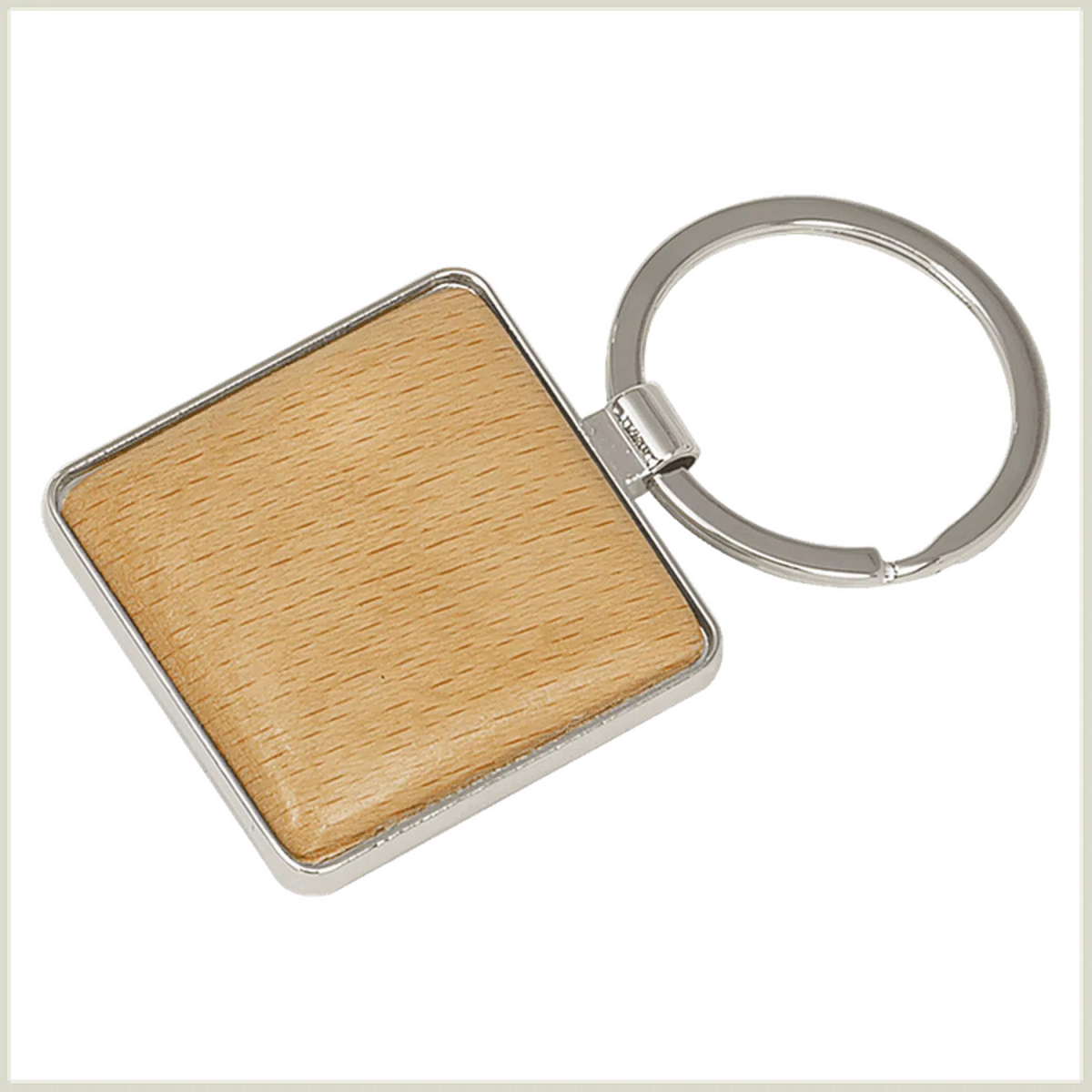 Beechwood Keychain (Various Styles) - LightForce Laser Engraving, LLC