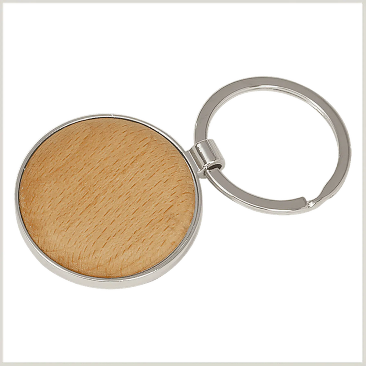 Beechwood Keychain (Various Styles) - LightForce Laser Engraving, LLC