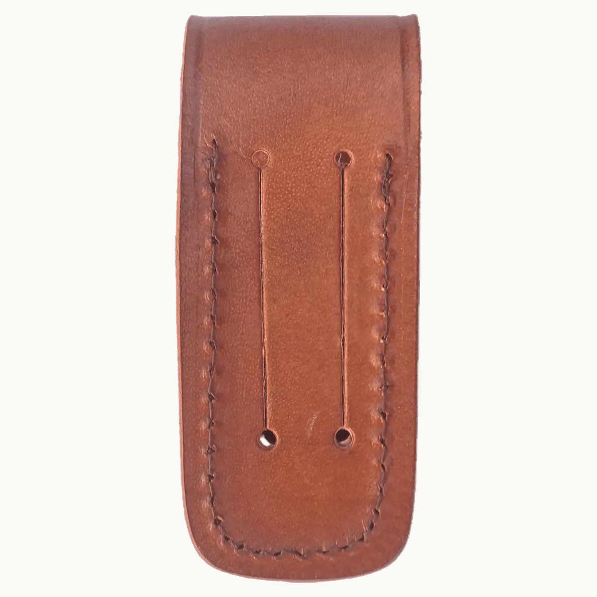 Bison River Leather Belt Sheaths for Survival Knives - Snap Closure