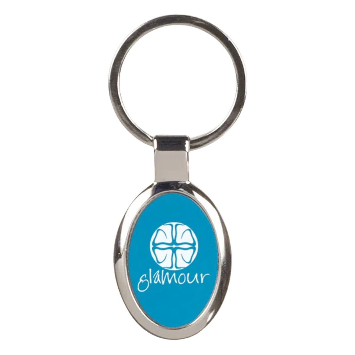 Blue Metal Keychains - LightForce Laser Engraving, LLC