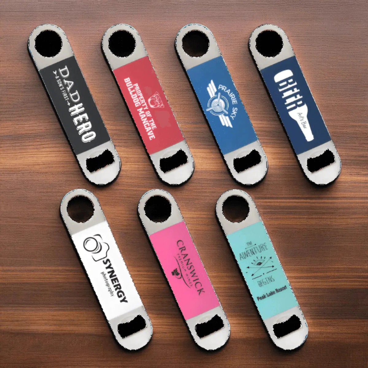 Bottle Opener with Silicone Sleeve - LightForce Laser Engraving, LLC