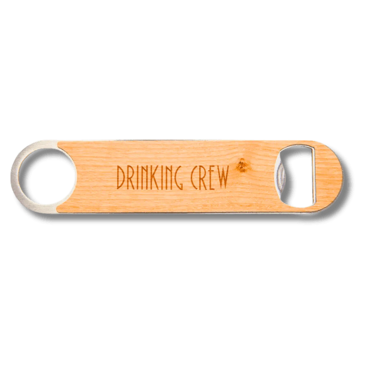 Bottle Opener with Wood Veneer - LightForce Laser Engraving, LLC