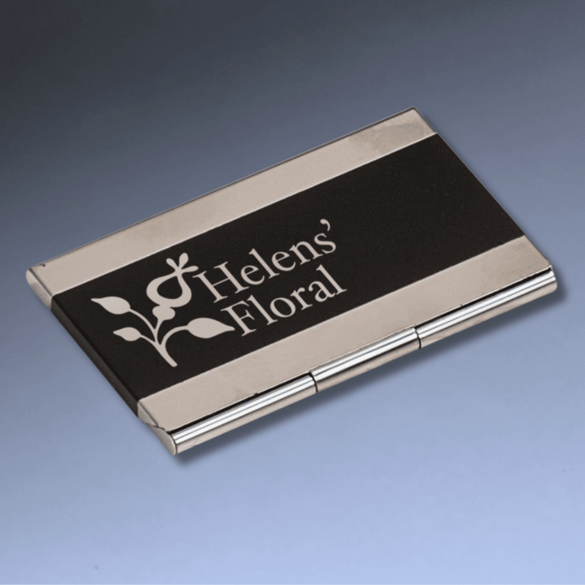 Business Card Cases – Wood and Stainless Steel Styles - Maple Finish Beechwood