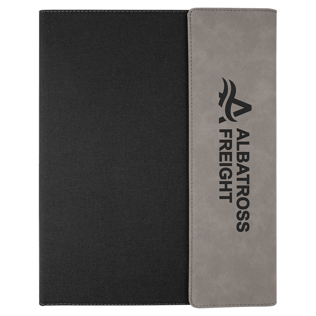 Canvas Portfolios - With Notepad and Magnetic Closure - Black