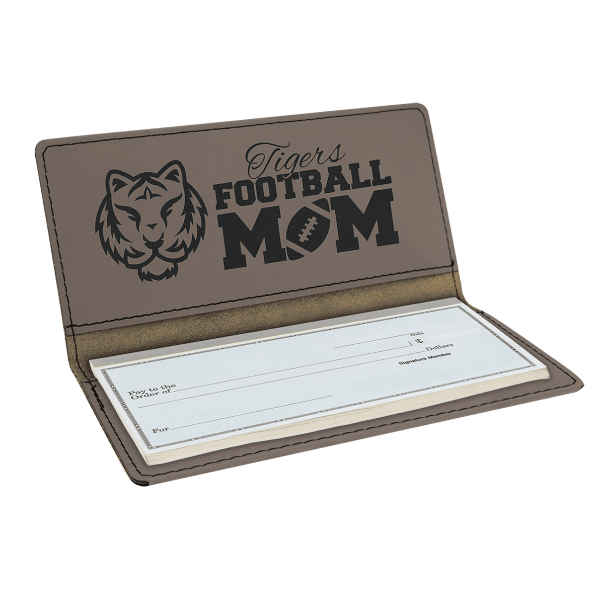 Checkbook Covers - Gray