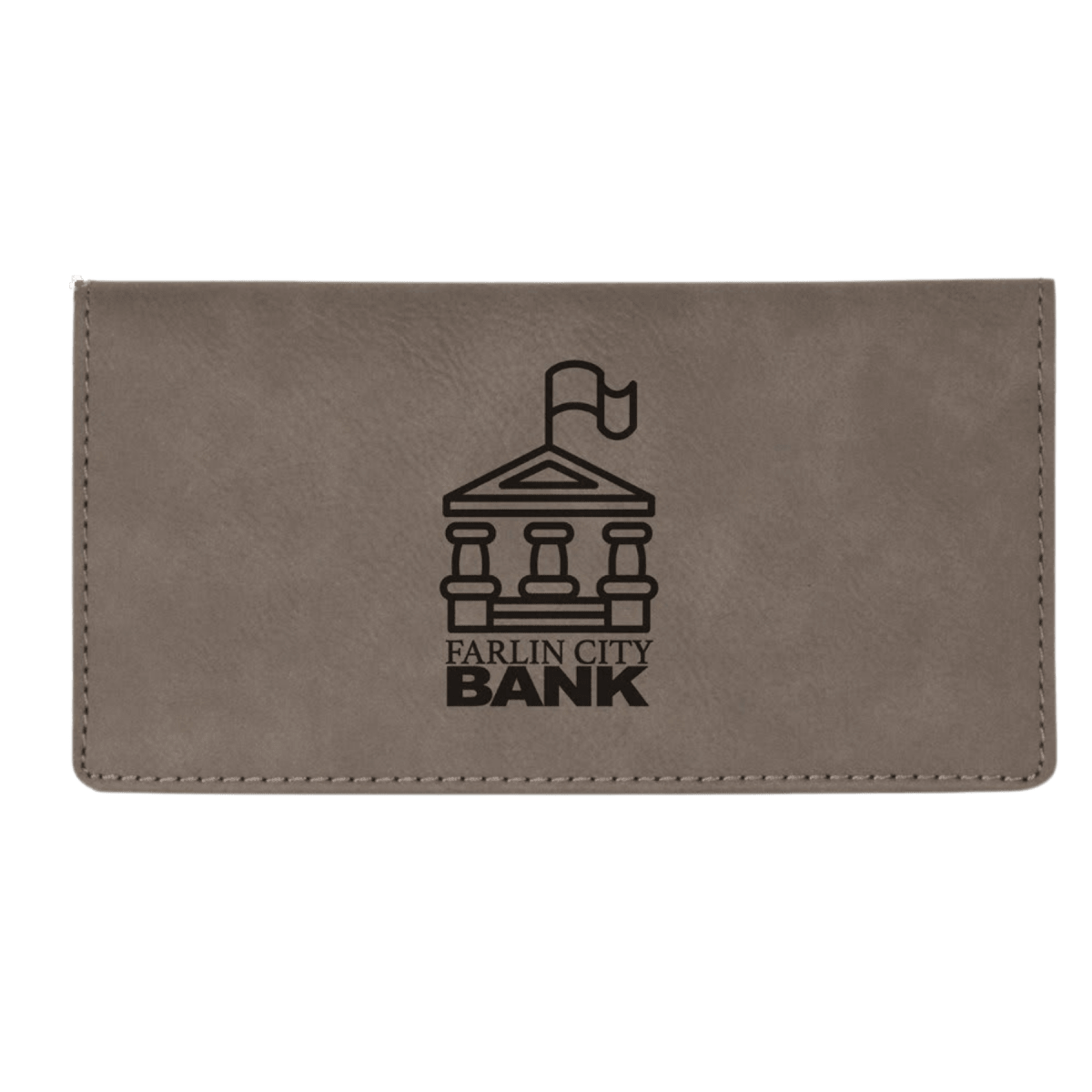 Checkbook Covers - Black/Gold