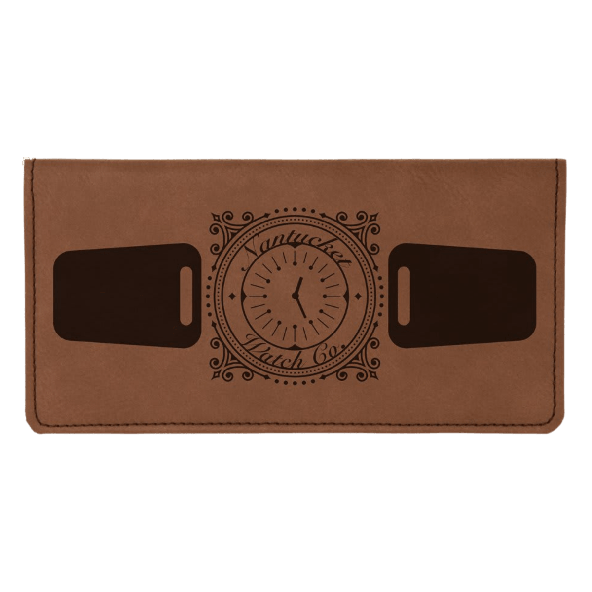 Checkbook Covers - Black/Gold