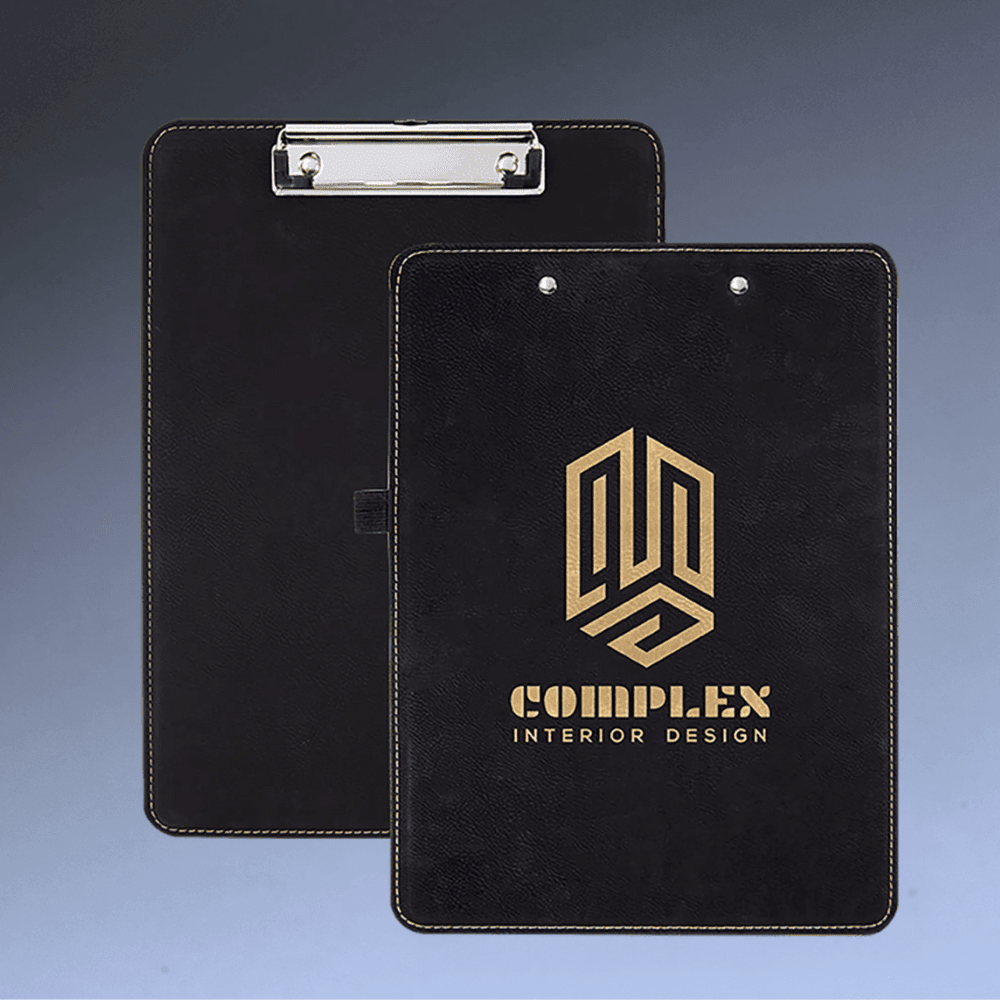 Clipboards for Offices and Events - Black/Gold