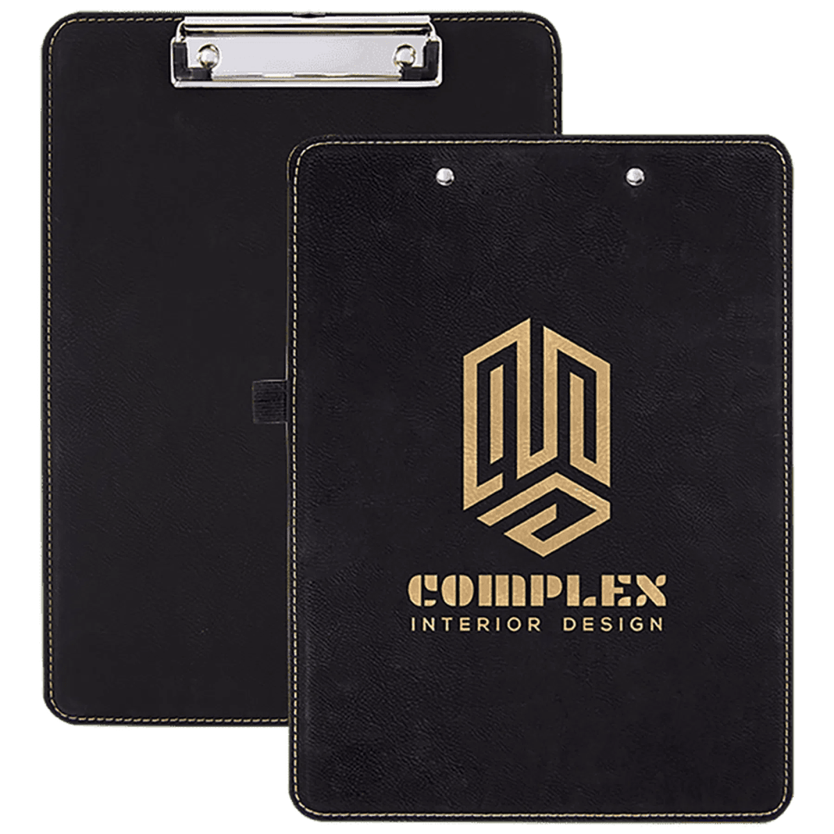 Clipboards for Offices and Events - Black/Gold