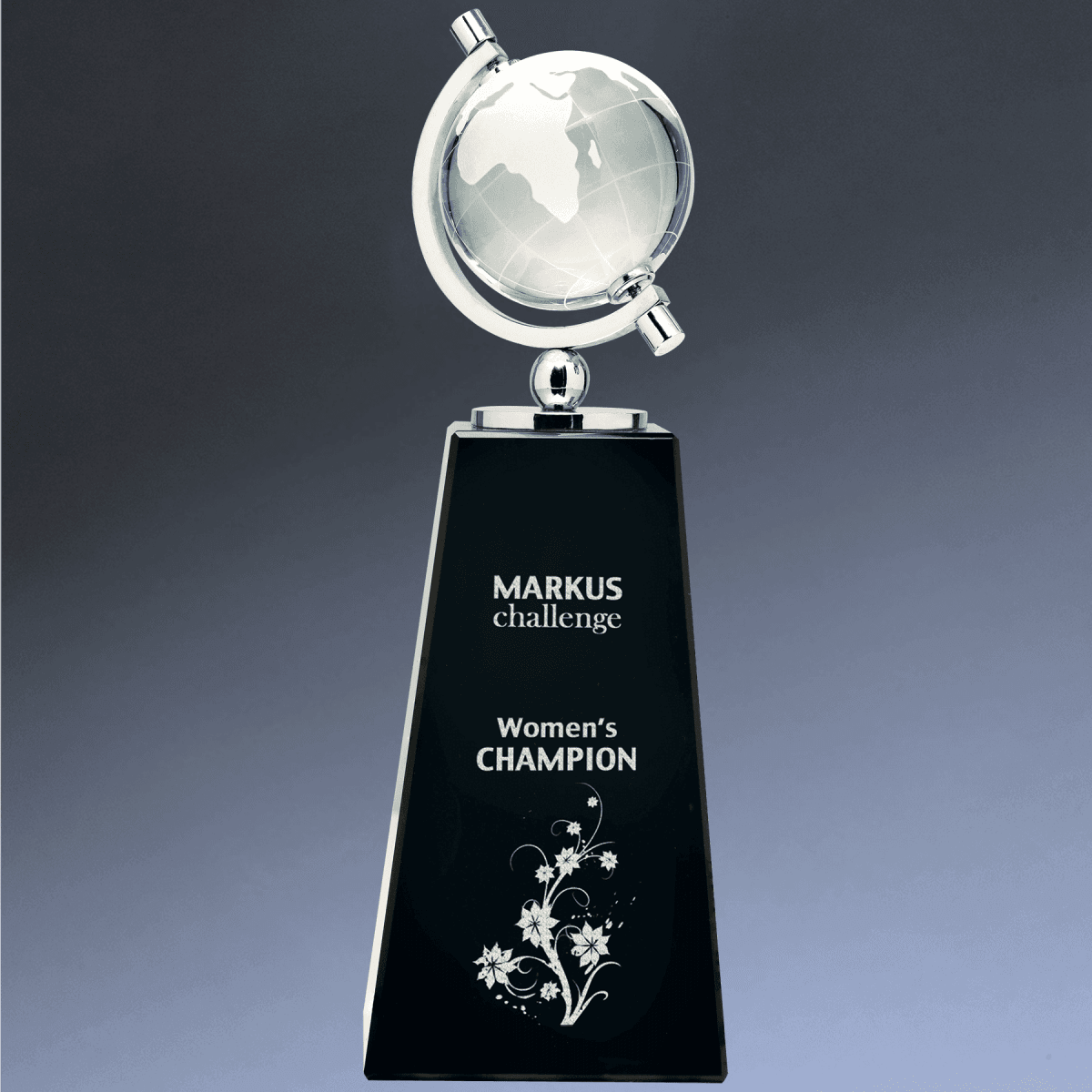 Crystal Globe Awards and Gifts - Spinning Globe