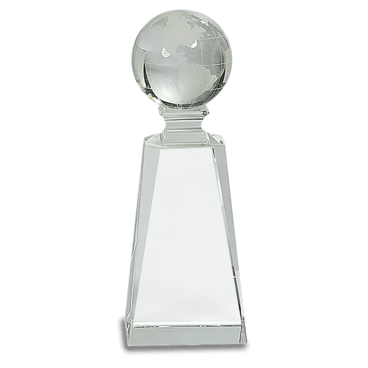 Crystal Globe Awards and Gifts - Globe in Hand