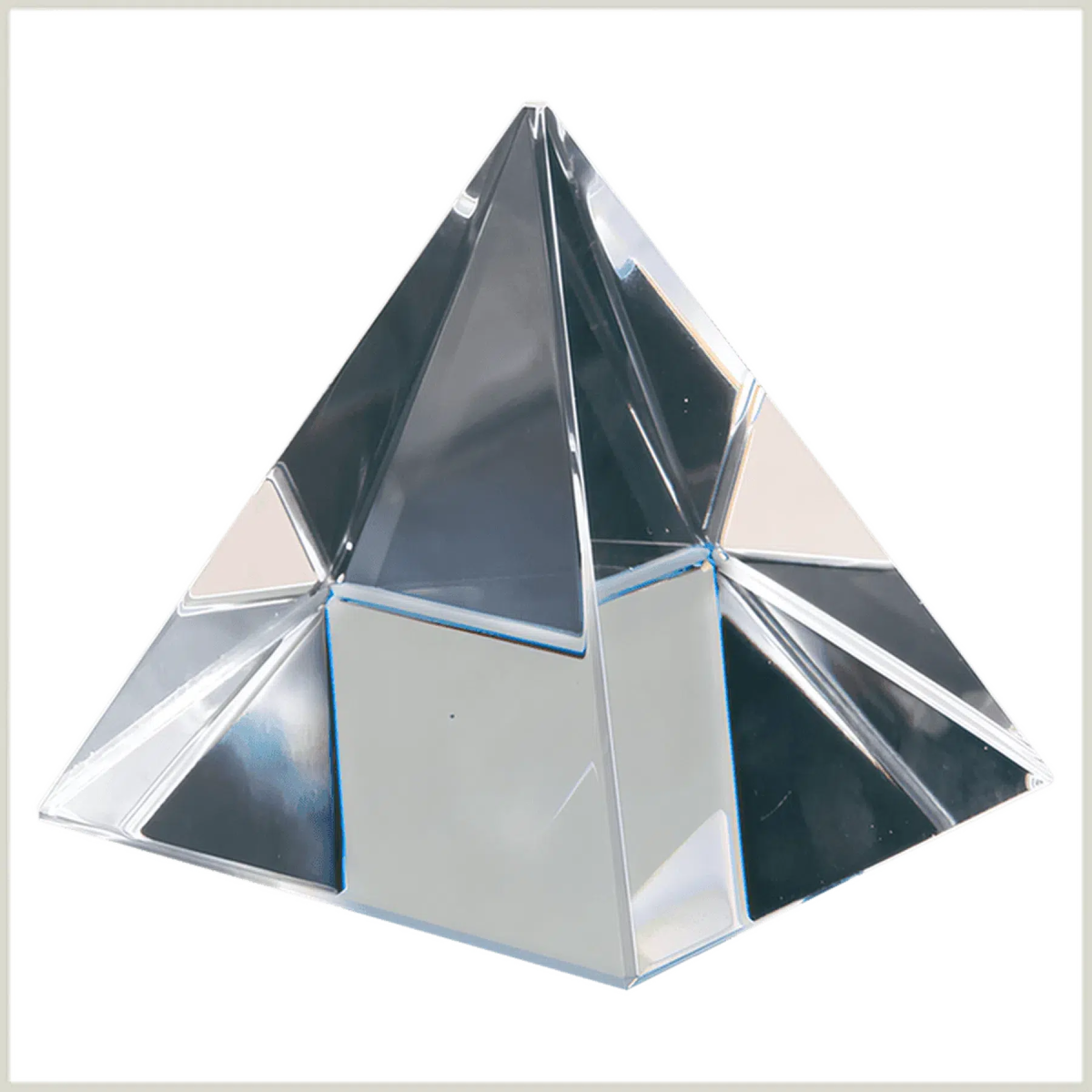 Crystal Pyramid (Small) - LightForce Laser Engraving, LLC