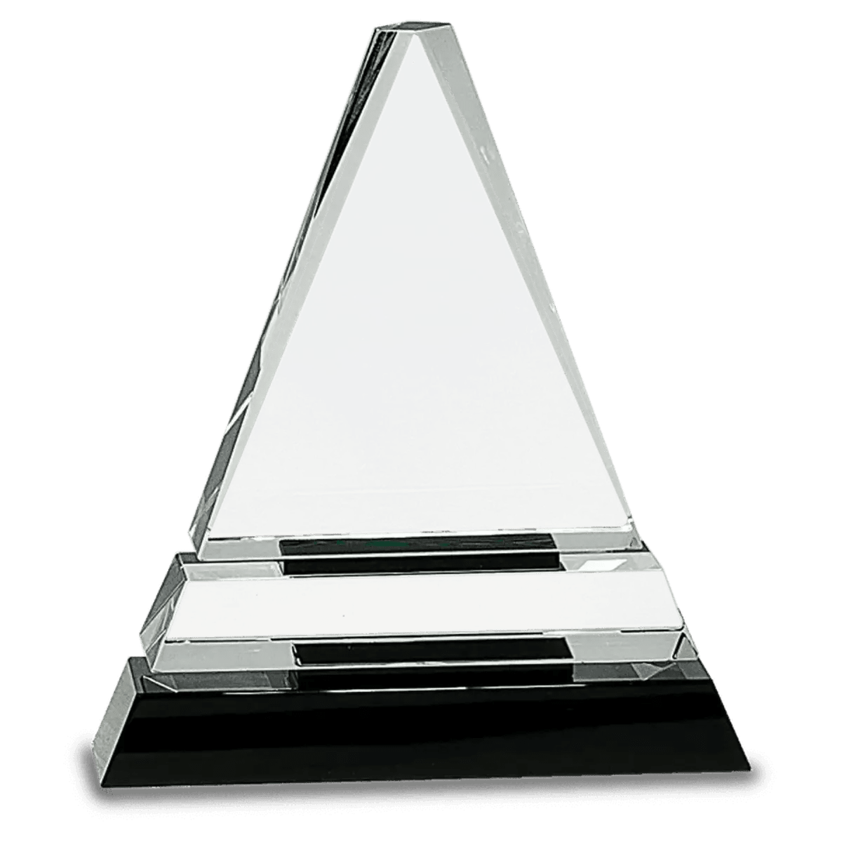 Crystal Triangles and Pyramids - Triangle (On Base)