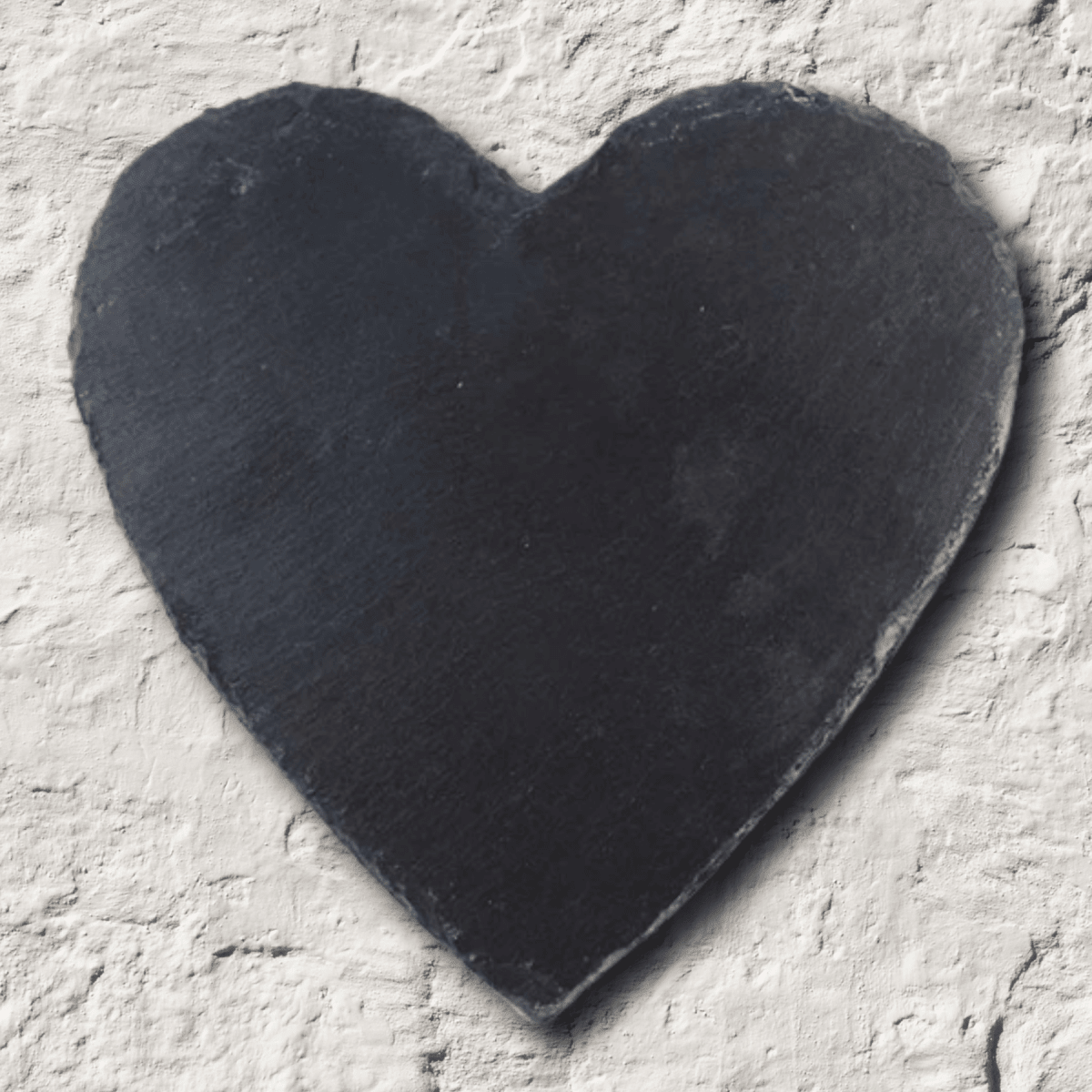 Custom Heart - Shaped Slate Plaque with Personalized Engraving - Design Your Own