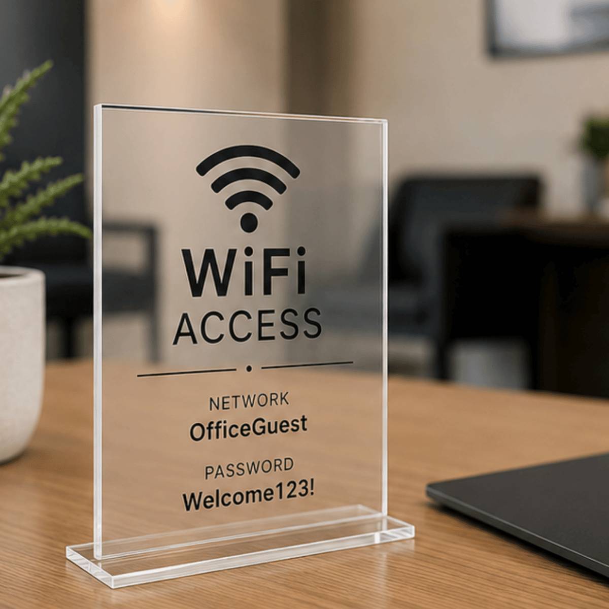 Custom Interior Engraving Plastic Signs & Nameplates - Request Quote - Request Quote