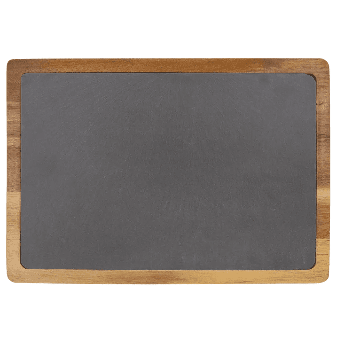 Engraved Acacia and Slate Cutting Board – For Serving and Charcuterie - Design Your Own