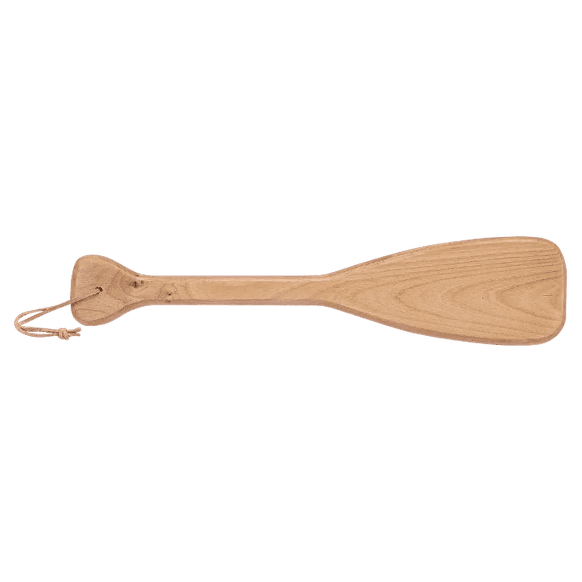 Engraved Boat Paddle Signs - Personalized Wall Decor with Leather String - Lake with Name and Est.