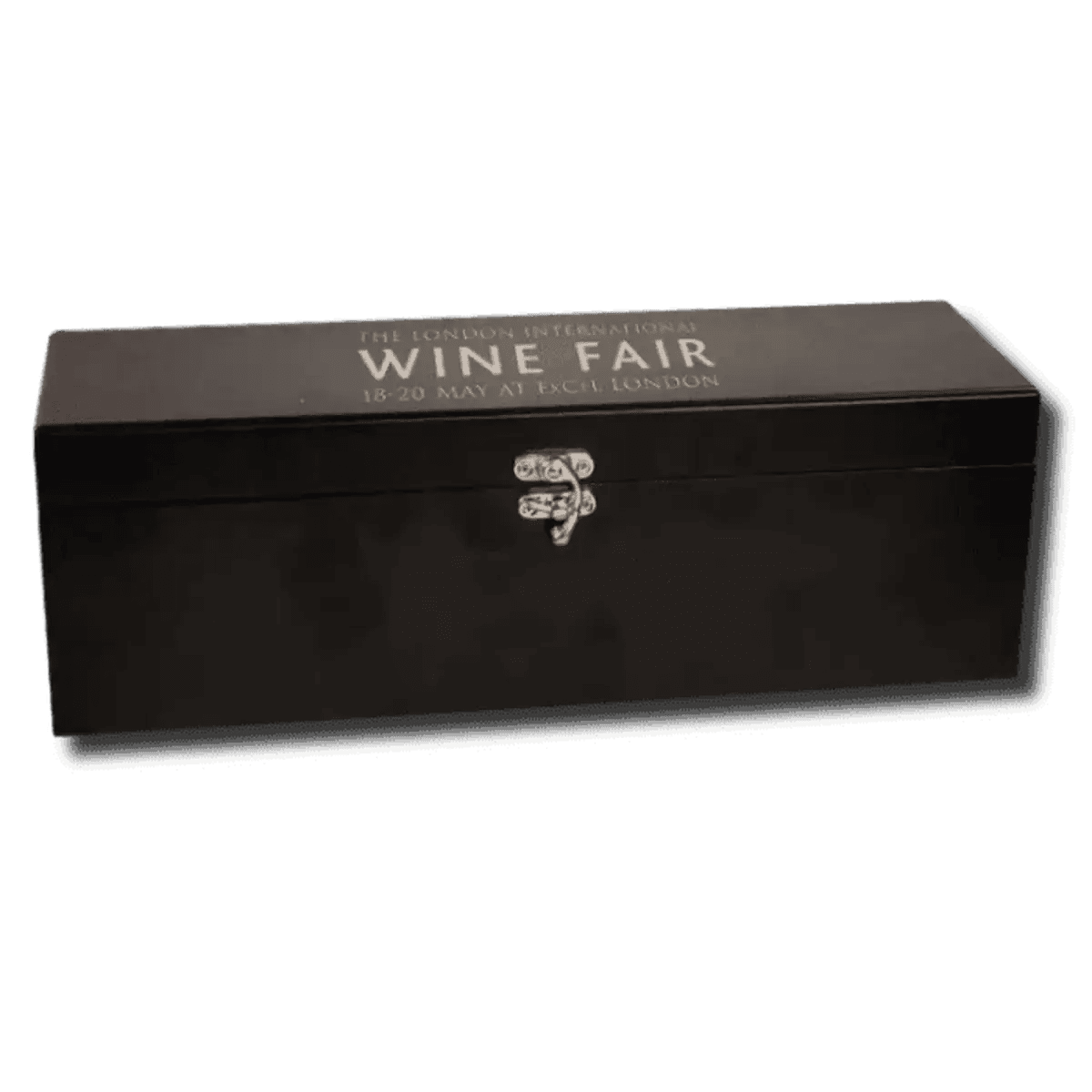 Personalized Engraved Wine Box Gift Set for Corporate Gifts - Matte Black Fiberboard