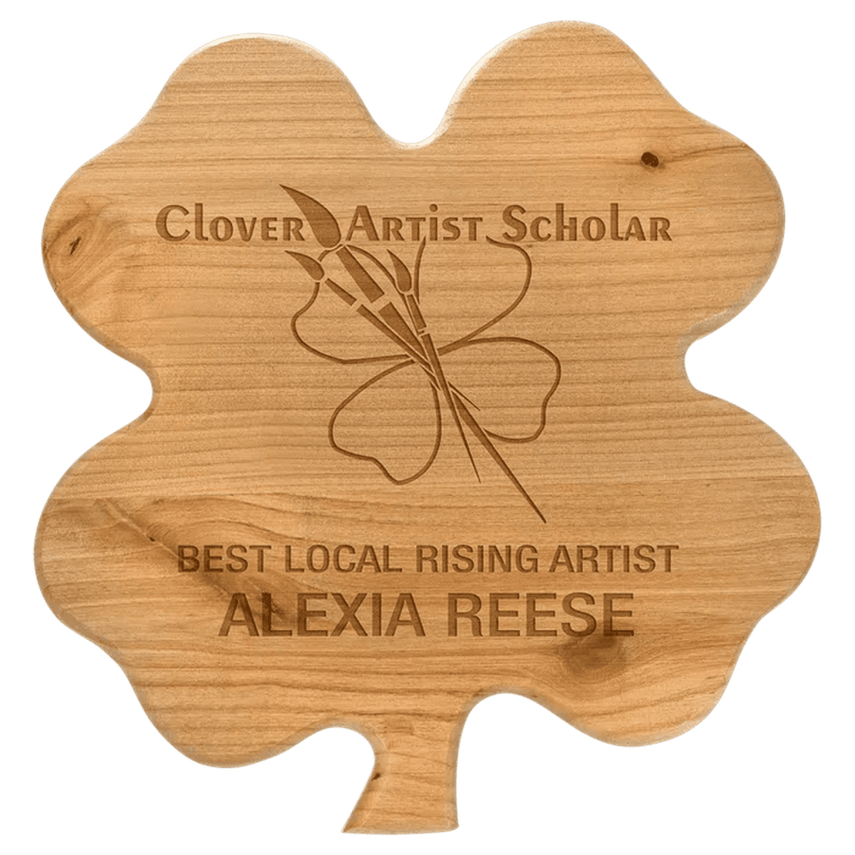 Engraved Wood Sport and Specialty Plaques – Made in the USA - Heart