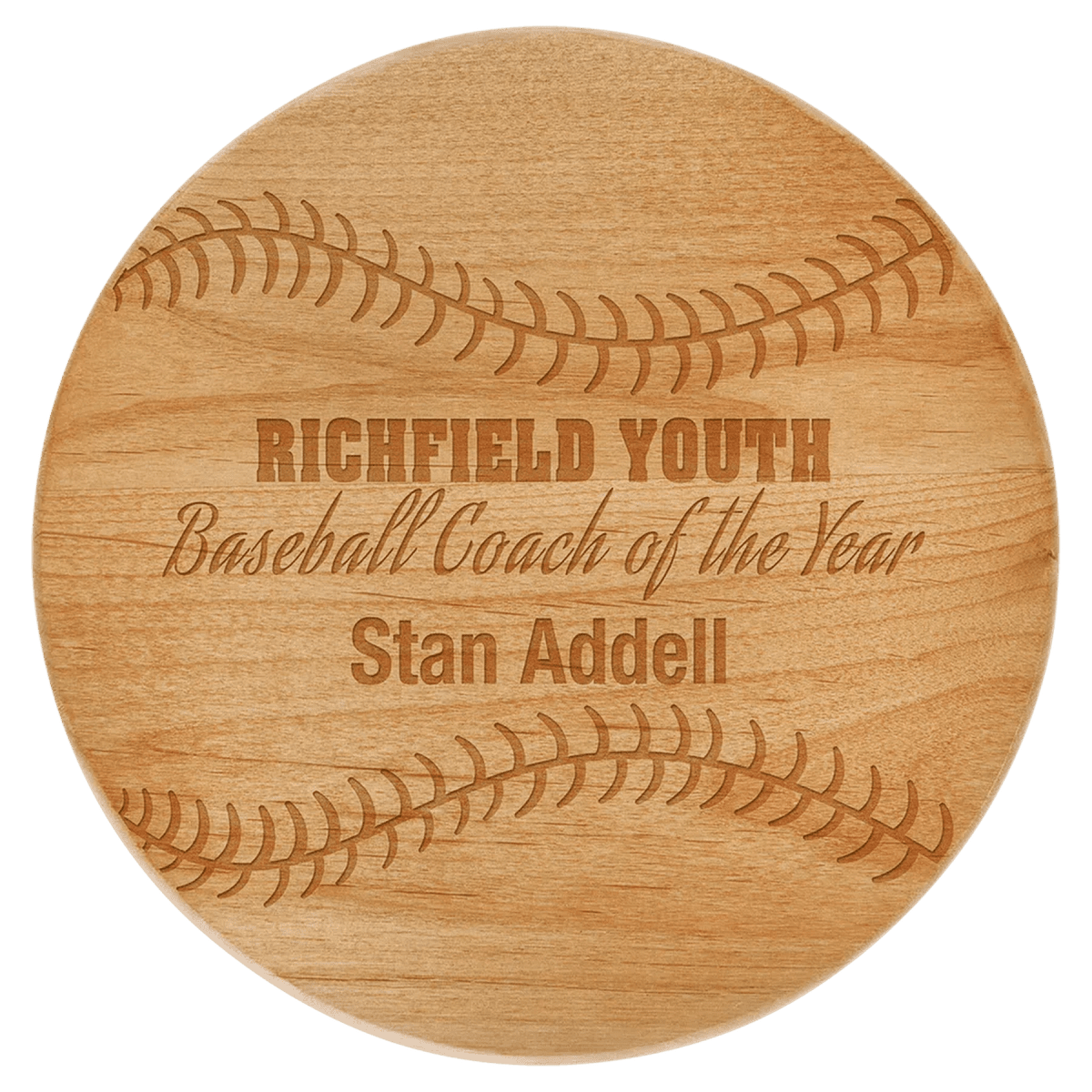 Engraved Wood Sport and Specialty Plaques – Made in the USA - Football
