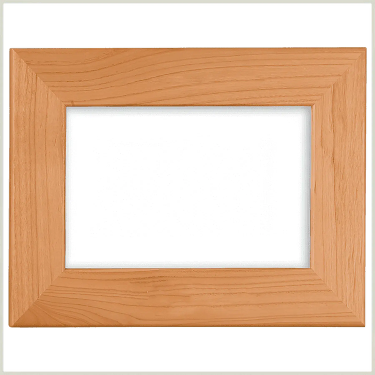 Genuine Red Alder Photo Frame (Various Sizes) - LightForce Laser Engraving, LLC