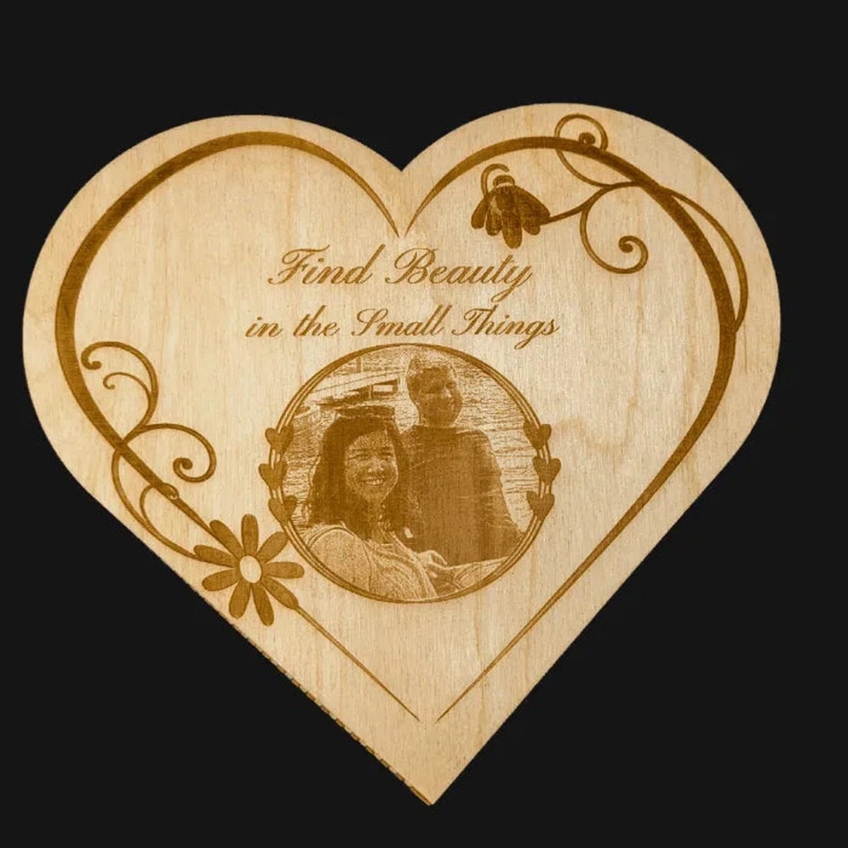 Heart Keepsake Box - LightForce Laser Engraving, LLC