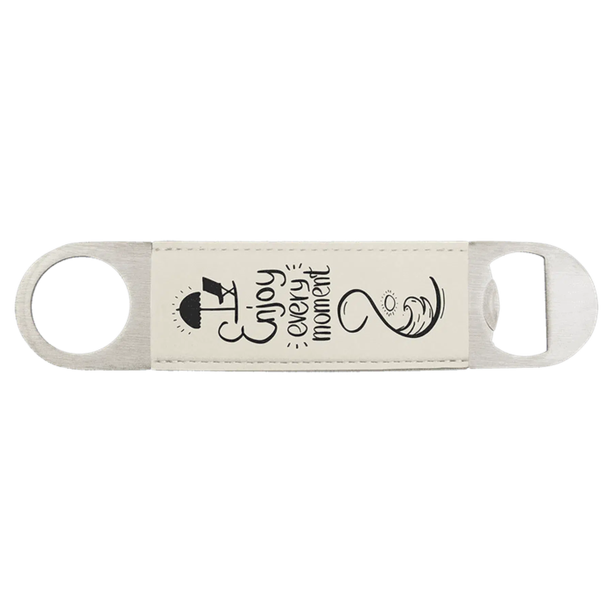 Leatherette Bottle Opener (Various Colors) - LightForce Laser Engraving, LLC