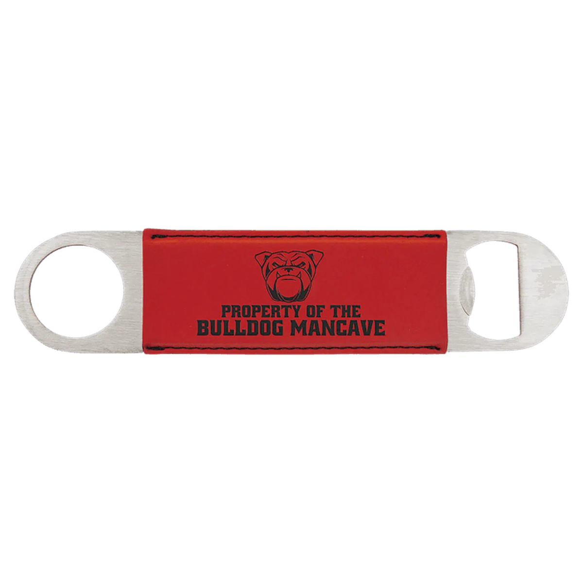 Leatherette Bottle Opener (Various Colors) - LightForce Laser Engraving, LLC