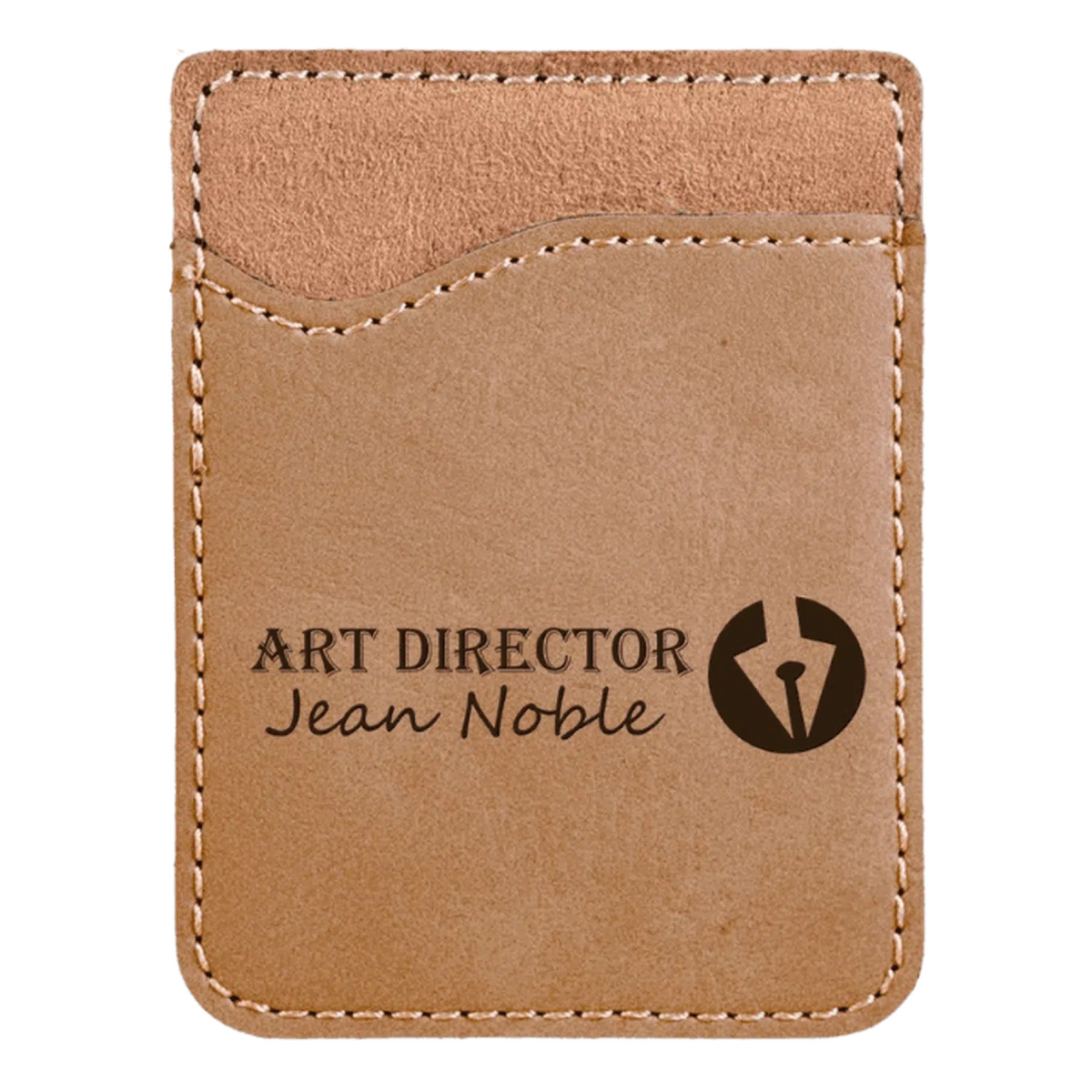 Leatherette Phone Wallet (Various Colors) - LightForce Laser Engraving, LLC