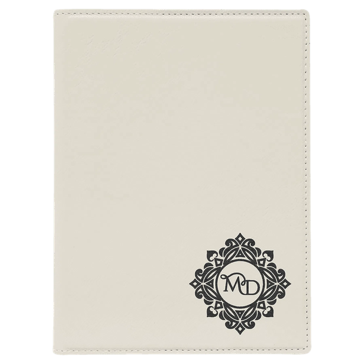 Leatherette Small Portfolio with Notepad (7 x 9) - LightForce Laser Engraving, LLC