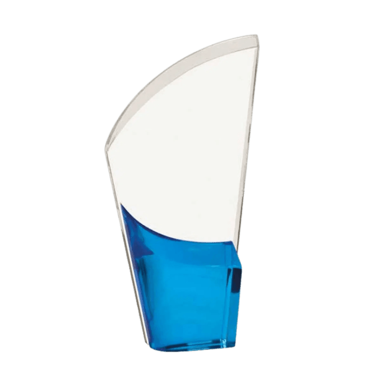 Lunar Acrylic Award – Modern Recognition with Bright Color Accents - Black