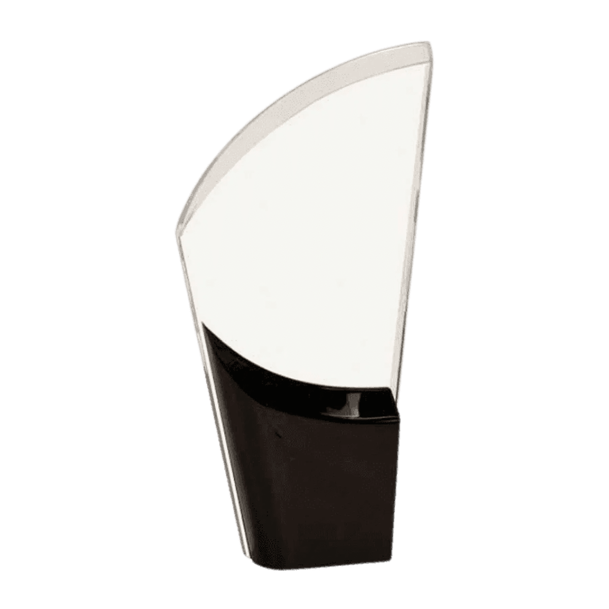 Lunar Acrylic Award – Modern Recognition with Bright Color Accents - Black