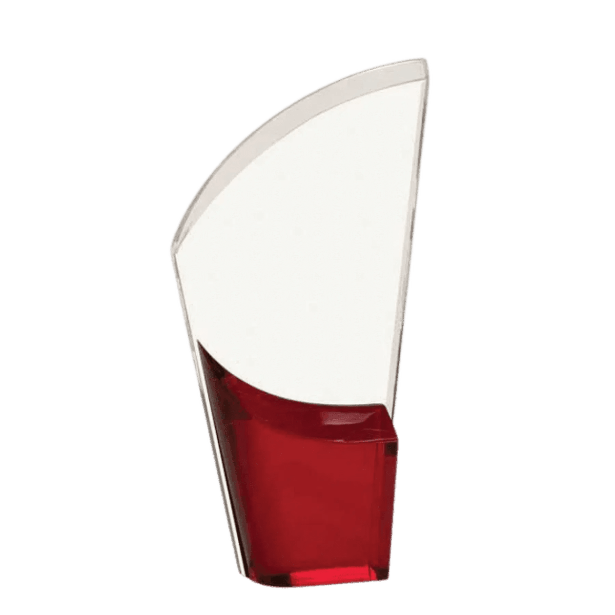 Lunar Acrylic Award – Modern Recognition with Bright Color Accents - Black