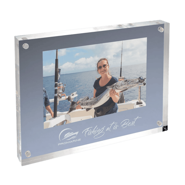 Personalized Magnetic Acrylic Picture Frame Custom Engraved